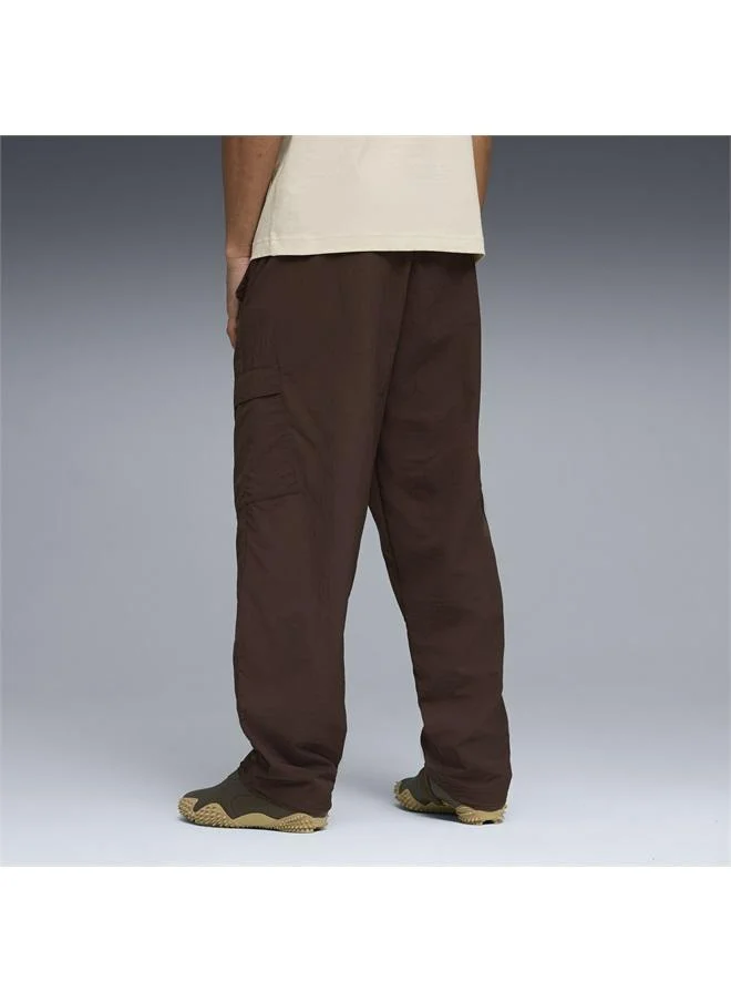 Puma Chocolate Brown WARDROBE Essentials Relaxed Cargo Pants Men for Men | Best Price UAE