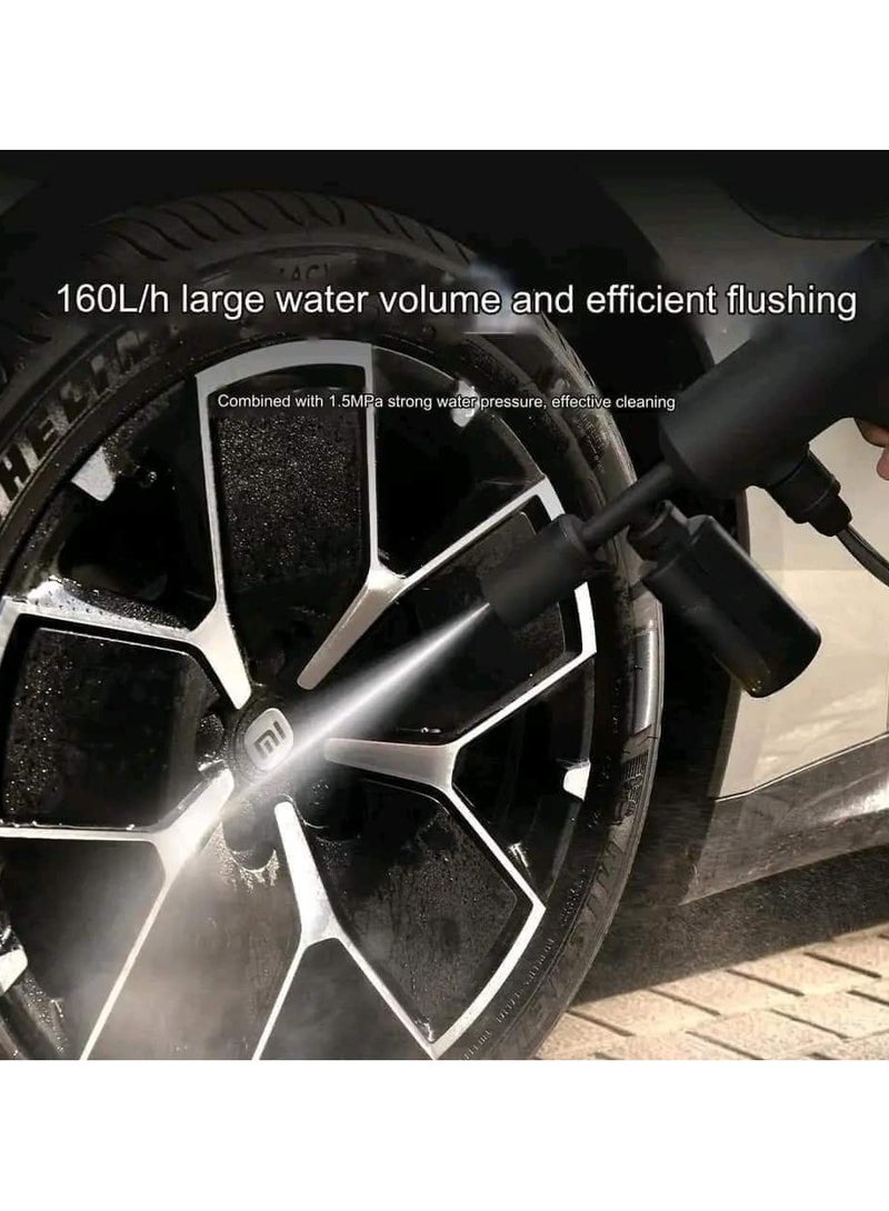 Mijia Wireless Car Washing Machine 2 – Lightweight 1.1kg | Flow rate 160L/h | Water pressure 1.5MPa | Wireless, 2000mAh battery | Soap container 250ml