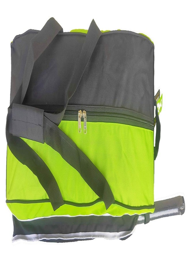 Striter® Hockey Kit Bag with Rolling Wheels - Large 30 Inch Heavy Duty -Green (Bag Only) Colors of Bag May Vary - Image 5