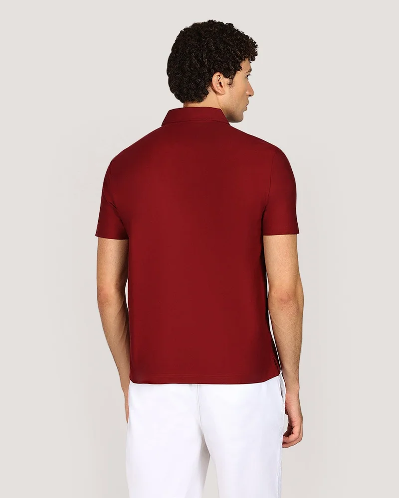 GANT  Twill Texture Short Sleeve Polo Shirt for Men | Best Price UAE