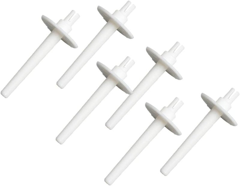 كلاراكو 6 دبابيس بكرة صلبة، قطع غيار إضافية لماكينة الخياطة، حامل بكرة الماكينة، ملحقات إصلاح لماكينة خياطة براذر - Image 1