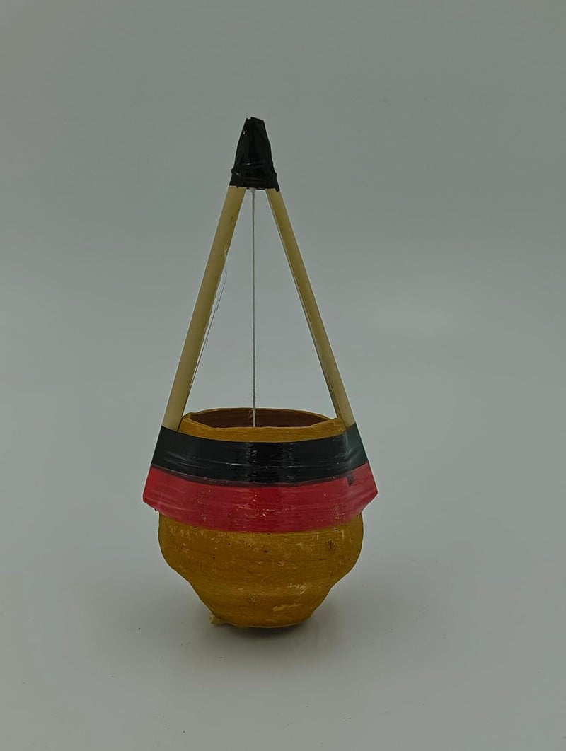 FernHaus FernHaus Handcrafted Terracotta Clay Musical Instrument Showpiece SetTV Unit Decorative Items Showpiece for Home Decor ideal for Showcases Corner Shelves and Gifting  - Image 2