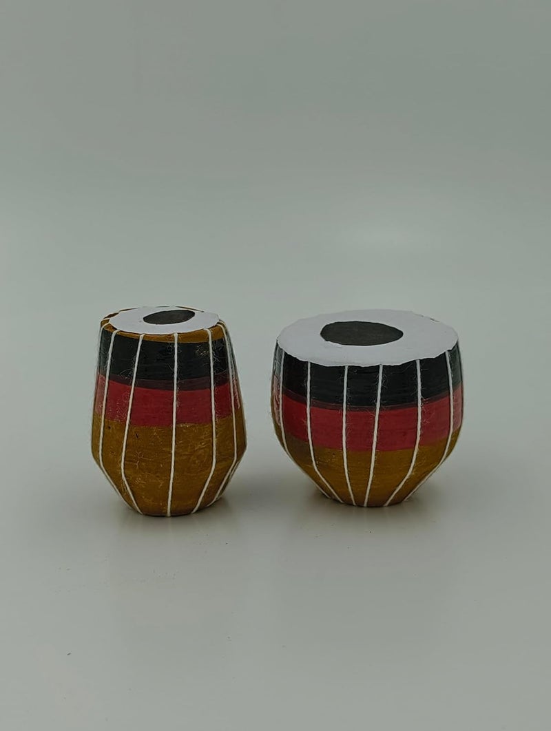 FernHaus FernHaus Handcrafted Terracotta Clay Musical Instrument Showpiece SetTV Unit Decorative Items Showpiece for Home Decor ideal for Showcases Corner Shelves and Gifting  - Image 3