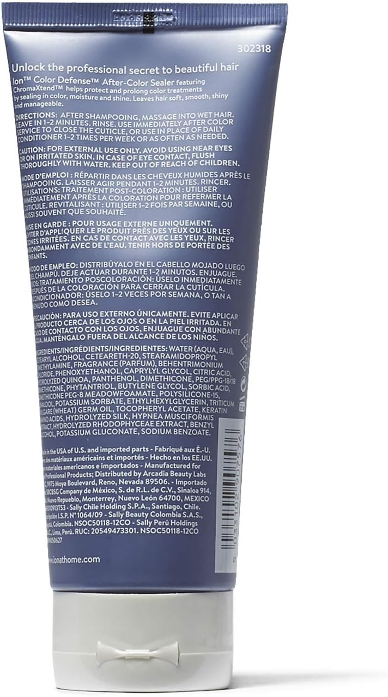 ION Color Defense After Color Sealer with ChromaXtend - 6 oz (170 g) - Paraben Free Hair Treatment - Image 3