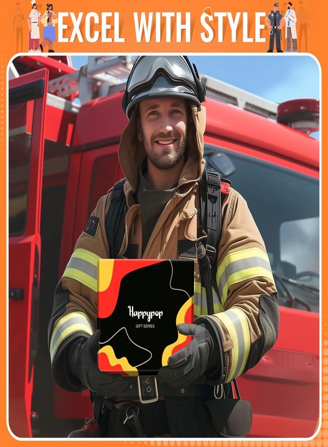 Happy Pop HAPPYPOP Firefighter Gifts for Men Fireman - Firefighting Gifts, Fire Fighter Socks - Image 5