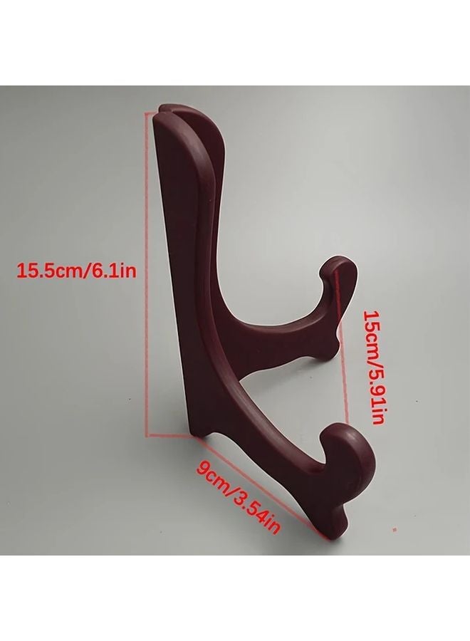 White Portable Easel Stand with Stable Base Lightweight Display for Photos Posters - Image 4