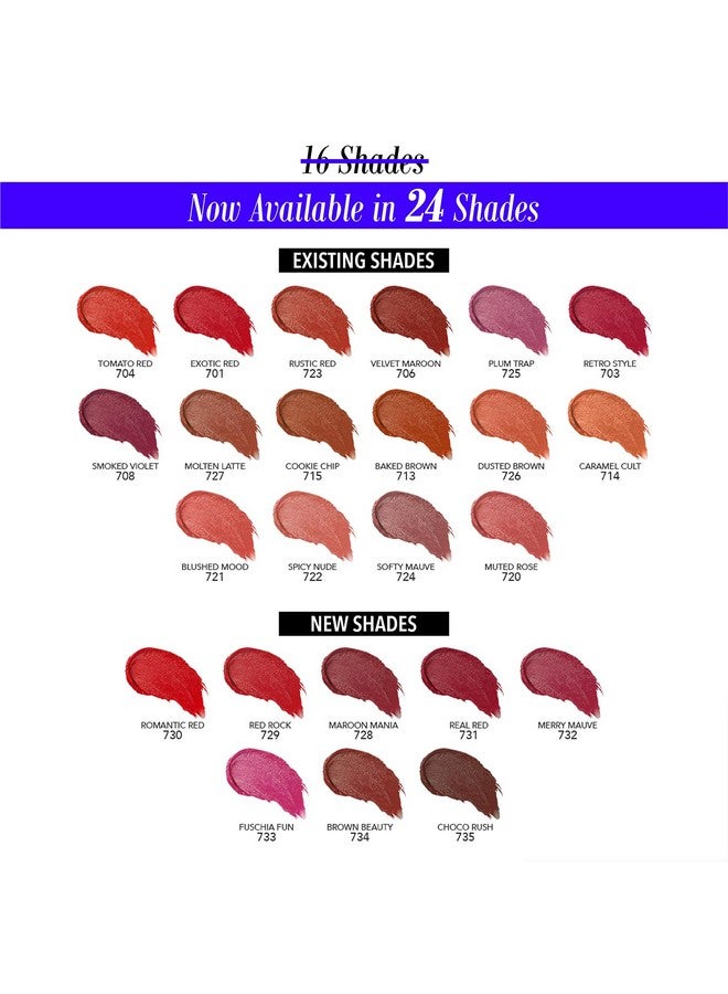 بلو هيفن أحمر شفاه هايبر ستاي سوبر مات من بلو هيفن، كاراميل كالت - 714، 2 جم - Image 4