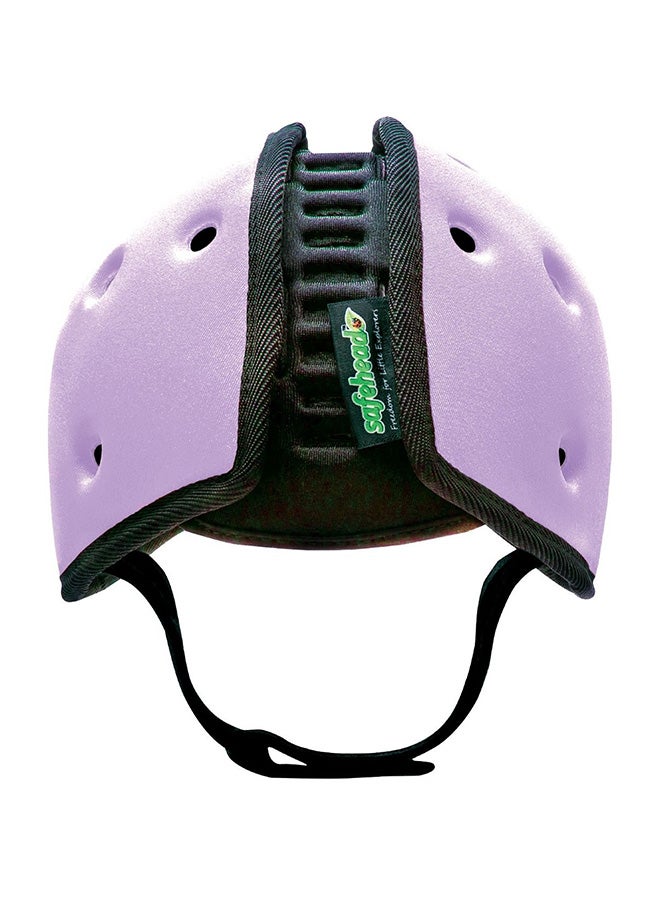 SafeheadBABY Award-Winning Soft Infant Head Protector for Crawling and Walking Expandable Lightweight Baby Safety Helmet 7–24 Months (Head Circ. 40–52 cm) – Ladybird Purple - Image 2