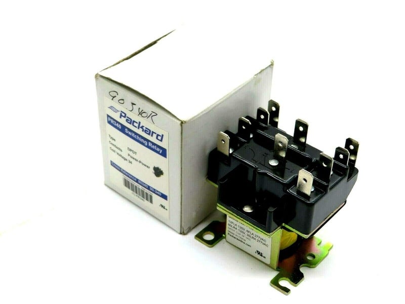 Packard PR340 DPDT 24 Volt Coil Switching Relay - Image 1