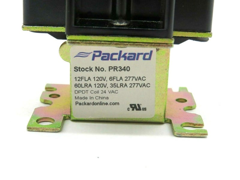 Packard PR340 DPDT 24 Volt Coil Switching Relay - Image 3