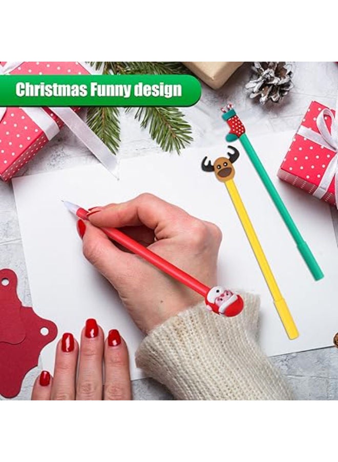 100 pieces - Christmas Gel Ink Rollerball Pens - Image 2