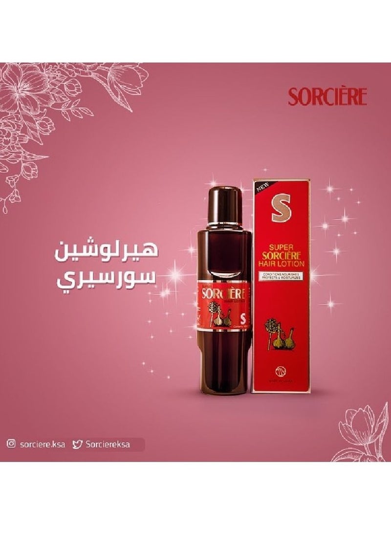 Sorciere Super Hair Lotion, Conditions, Nourishes, Protects & Moisturizes - 160 ml - Image 2