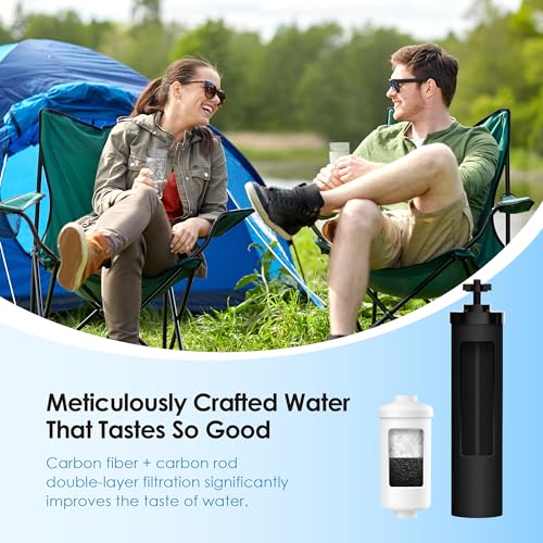 Waterdrop NSF/ANSI 42&372 Standard Gravity Water Filter, Replacement for Berkey® BB9-2® Black Filters & PF-2® Fluoride Filters, Berkey® Gravity Water Filter System and Waterdrop King Tank Series - Image 4