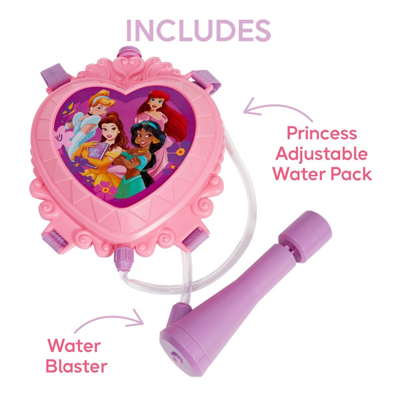 Little Kids Disney Princess Water Backpack Water Toy  Outdoor Water Blaster for Kids - Image 2