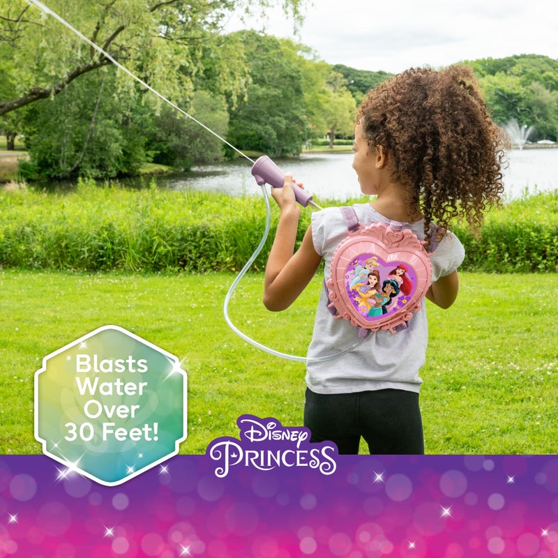 Little Kids Disney Princess Water Backpack Water Toy  Outdoor Water Blaster for Kids - Image 3
