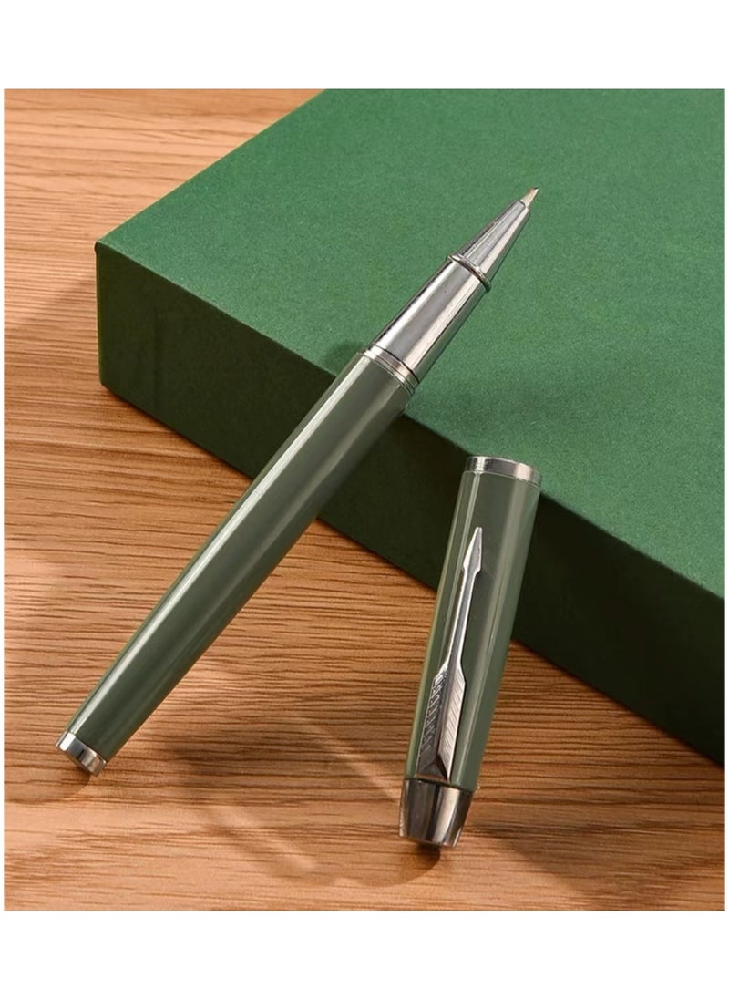 Generic Work diary, business notebook with hardcover lining for writing diary, gift box set of four pieces for men and women's notes, dark green  - Image 4