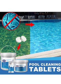 300 Pieces Swimming pool Cleaning Float, Multifunction Chlorinating Tablets and Large Floating Chlorinator, Long Lasting Stabilized Swimming Pool effervescent tablet for Swimming Pools, Hot Tubs - pzsku/Z7B279E7FF1AA1A77AD48Z/45/_/1717655782/a64ee821-1c74-4607-b971-d849de41c3ed