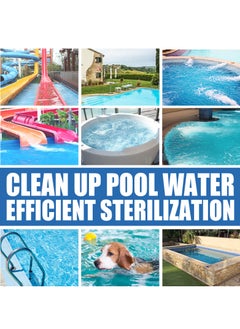 300 Pieces Swimming pool Cleaning Float, Multifunction Chlorinating Tablets and Large Floating Chlorinator, Long Lasting Stabilized Swimming Pool effervescent tablet for Swimming Pools, Hot Tubs - pzsku/Z7B279E7FF1AA1A77AD48Z/45/_/1717656052/aa844176-ecc4-48a2-9062-6f68cd891f7f