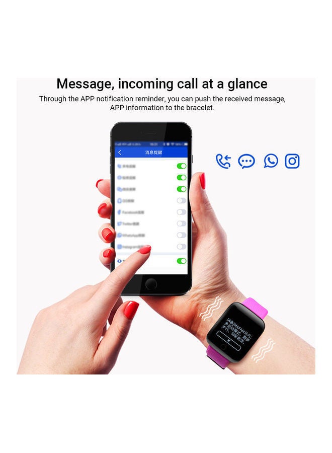 نيبمينينت سوار ساعة ذكية مقاوم للماء أسود - Image 3