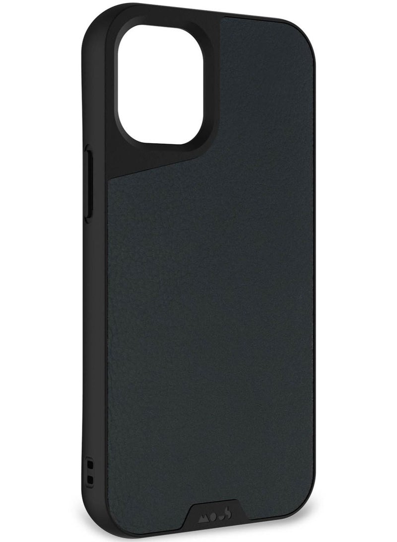 Mous Limitless 3.0 Case Cover for iPhone 12 Mini (5.4 inch) - Black Leather - Image 2
