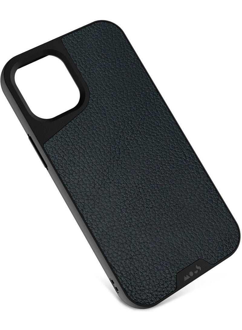Mous Limitless 3.0 Case Cover for iPhone 12 Mini (5.4 inch) - Black Leather - Image 3