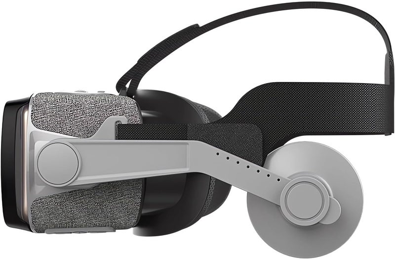 كاست ويف سماعة رأس VR مع جهاز تحكم عن بعد، مجموعة نظارات الواقع الافتراضي ثلاثية الأبعاد، نظارات قابلة للتعديل تدعم الهواتف الذكية بحجم 4.7-6.0 بوصة - Image 3