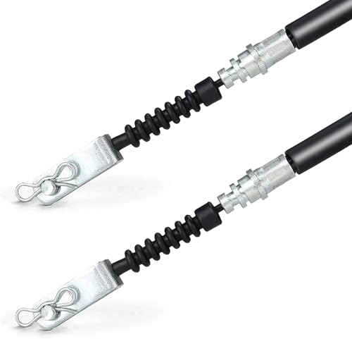 LEAPGOMAX Golf Cart Club Car DS Brake Cables fit DS G&E 2000 Up, 42 inch Drive and Passenger Side OEM 102022101, 1020221-01, 1019907 - Image 2