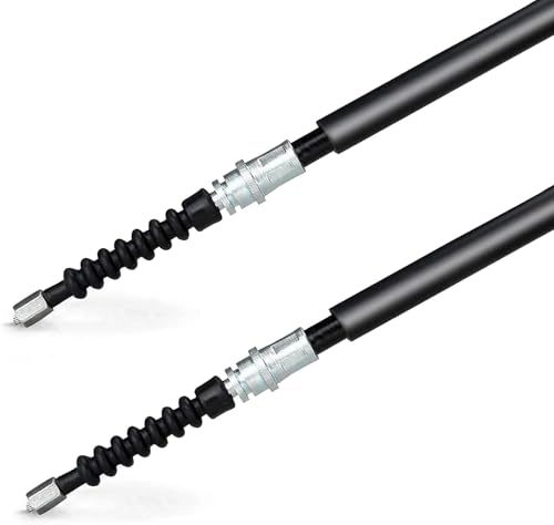 LEAPGOMAX Golf Cart Club Car DS Brake Cables fit DS G&E 2000 Up, 42 inch Drive and Passenger Side OEM 102022101, 1020221-01, 1019907 - Image 3