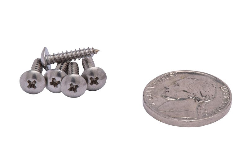 Bolt Dropper #4 X 1/2 inch Stainless Truss Head Phillips Wood Screw (100 Piece) 18-8 (304) Stainless Steel Screws, ssd Screws - Image 3