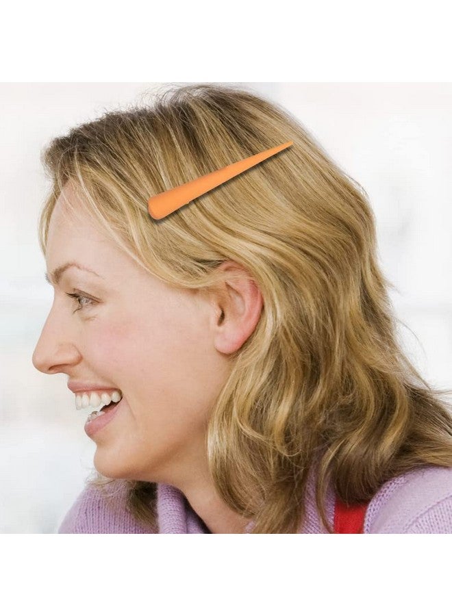 تشاندركاش مشبك شعر متعدد الألوان من CHANDERKASH مكون من قطعتين لتصفيف الشعر وتقسيمه، مشبك شعر على شكل تمساح غير لامع - Image 4