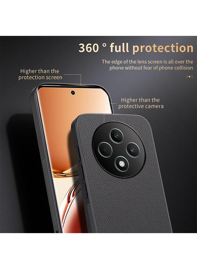 اس-توب جراب هاتف OPPO Reno12 F 5G Global HUIYI جراب هاتف جلدي مغناطيسي - Image 4