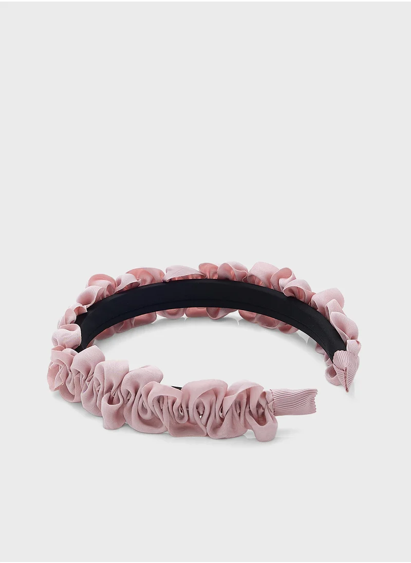 جينجر Ruched Headband