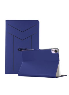 GMAX PU Leather Magnetic Closure Flip Case Cover For Huawei MatePad 11.5 S 2024 (11.5 Inch) GMAX Navy Blue  - Image 1
