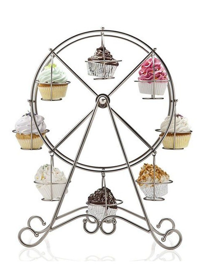 Birthday Dessert Display Cake Ferris Wheel Cupcake Tower Pastry Serving Platter Wedding Party Favors Wedding Cake Stand Iron Cake Stand Snack Stand Ferris Wheel Frame Paper Cup  - Image 1