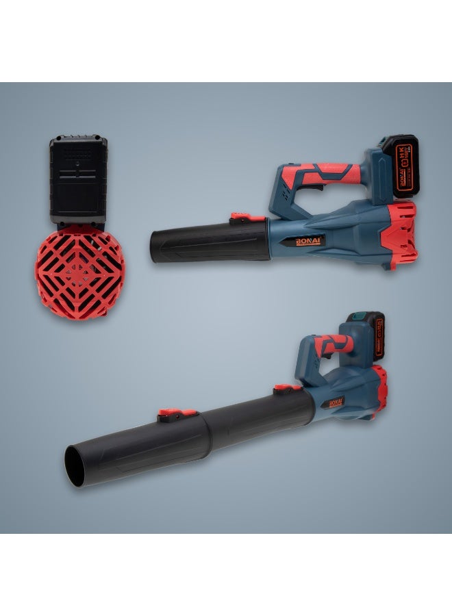 بوناي منفاخ هواء لاسلكي عالي السرعة يعمل بالليثيوم بقوة ١٦٨ فولت، وسرعة ٢٨٠٠٠ دورة في الدقيقة، وبطارية ٦.٠ أمبير/ساعة، وقوة رياح ٧٥٠ غرام، وأداة تنظيف غبار محمولة للمنزل، والورشة، والسيارة، والمكتب - BN-HK93 - Image 3