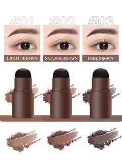 P.TWO.P Eyebrow Stamp ,Perfect Eyebrow Stamp Kit To Instantly Color And Shape Your Brows，One Step Eyebrow Stamp Shaping Kit Set With 10 Stencils Makeup Long Lasting Waterproof （natural brown）  - Image 5