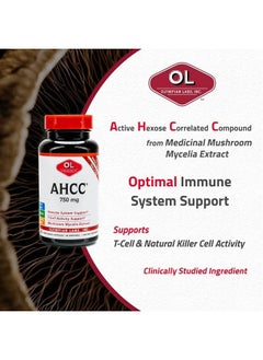 Olympian Labs Premium AHCC Supplement 750mg of AHCC per Capsule – Supports Immune Health, Liver Function, and Natural Killer Cell Activity- 30 Capsules  - Image 5