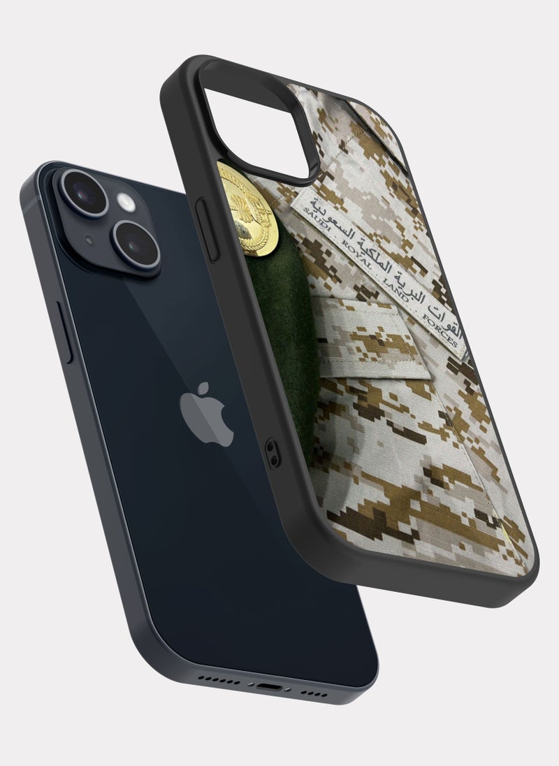 PXLAAT iPhone 14 case cover Saudi Land Forces - Image 2