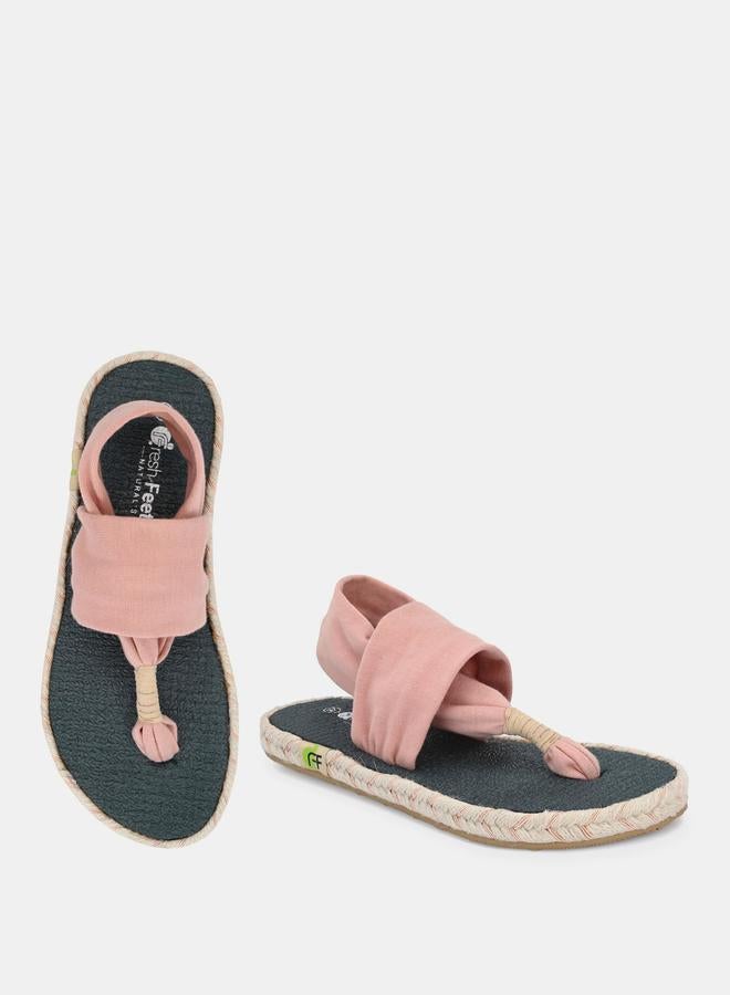 فريش فيت صنادل مسطحة بحزام  وشريط خلفي للأقدام المنعشة - Image 3