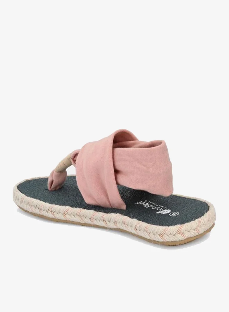 Fresh Feet  Fresh Feet T-Strap Slingback Flat Sandals for Women | Best Price UAE