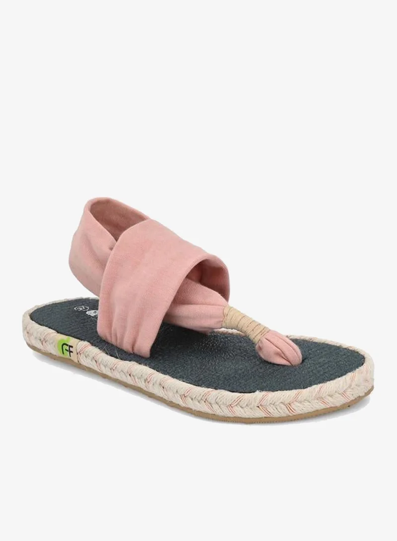 Fresh Feet  Fresh Feet T-Strap Slingback Flat Sandals for Women | Best Price UAE
