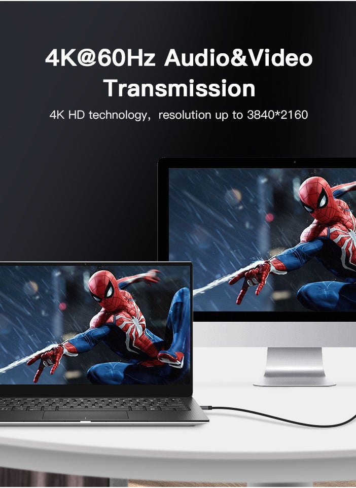 RAYIEA 20Gbps,100W Fast charging USB C to USB C Cable With 4K 60Hz Ultra HD Video Output.  - Image 4