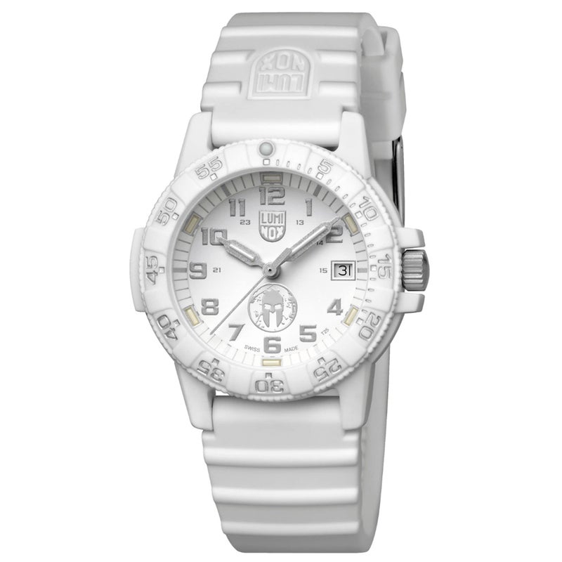 Luminox - Leatherback SEA Turtle XS.0307.WO - Mens Watch 39mm - Dive Watch in White Date Function - 100m Water Resistant - Mens Watches - Made in Switzerland - Image 3