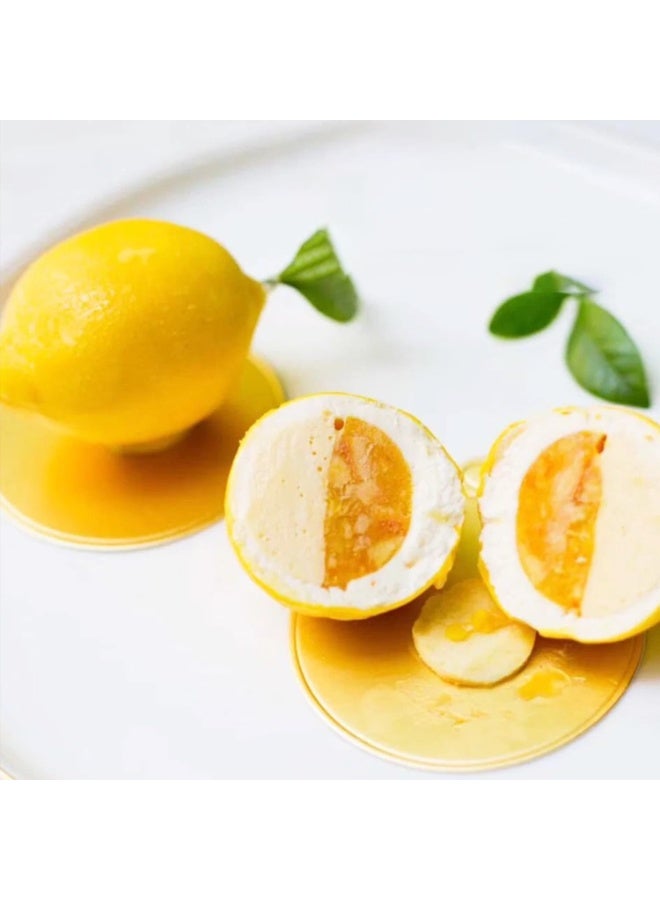 Lemon Shape Molds for Baking Mousse Cake,3D Silicone Baking Mold for Fondant Candy Dessert Chocolate Jelly Cupcake (15-Cavity) - Image 3