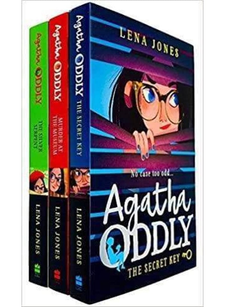 مجموعة كتب سلسلة أجاثا أودلي، 3 كتب