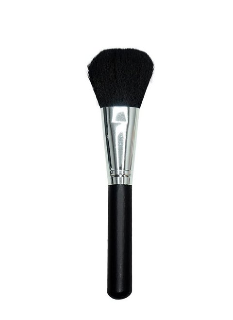 Bronson Professional Powder Brush Multipurpose brush for Foundation Concealer Blush and Compact for flawless finish   Blending Brush Powder Brush Black Color Pack of 1