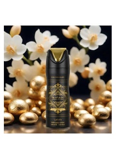 Lattafa Badee Al Oud Oud For Glory,Perfumed Deodorant Spray For Unisex,200 ml  - Image 2