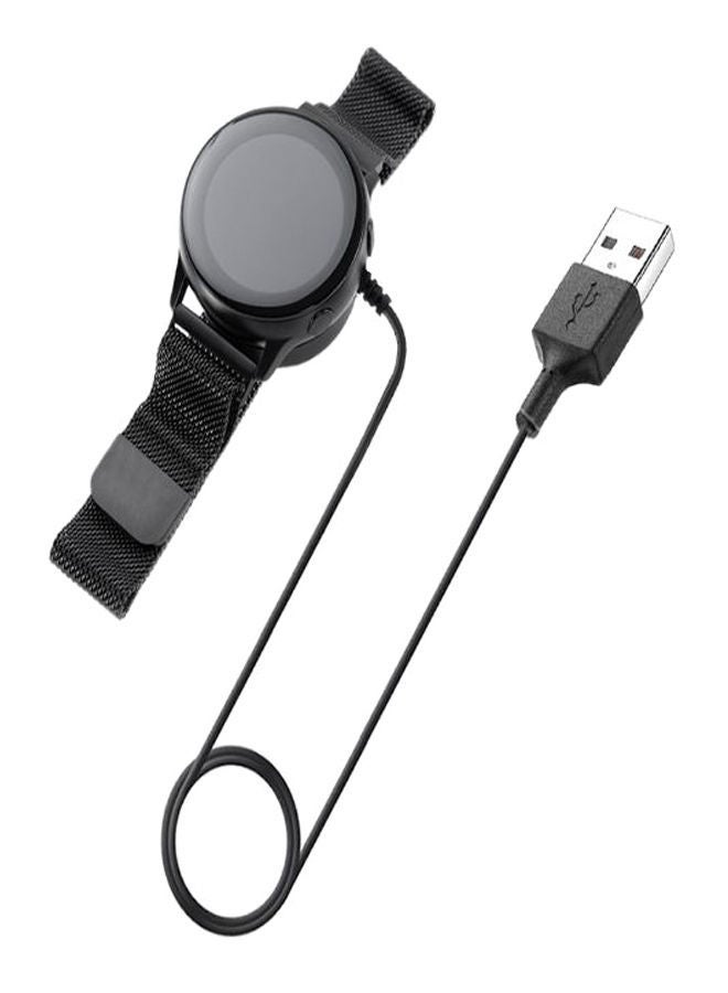 NIBEMINENT Smart Watch Charger With Cable Black  - Image 2
