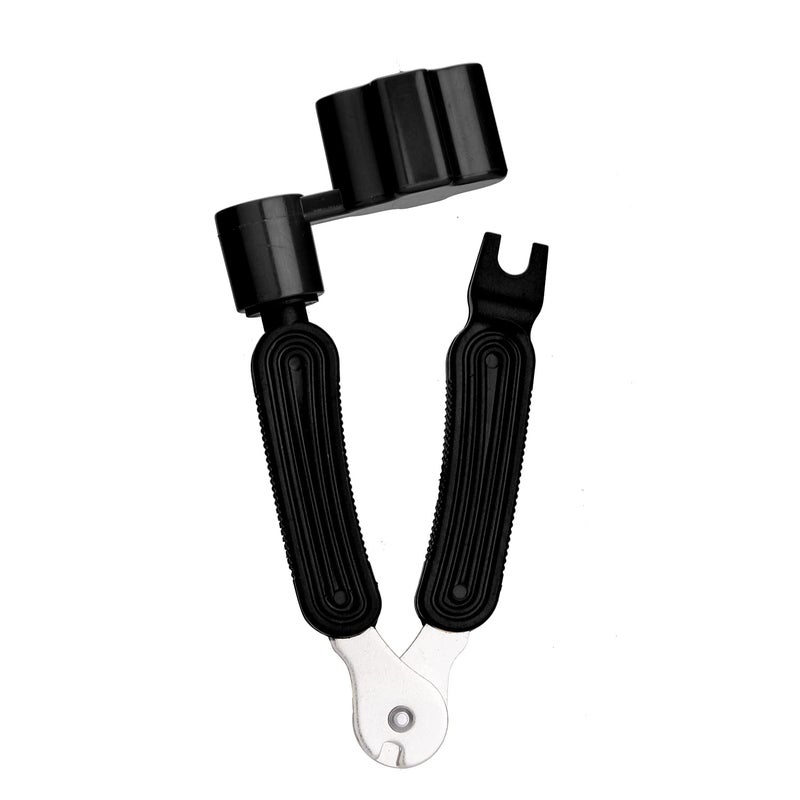 Juarez 3-In-1 Guitar String Winder And Cutter, Multifunctional Guitar String Pin Puller, Guitar Repairing and Adjustment Tool, Black (JRSW200BK) - Image 5