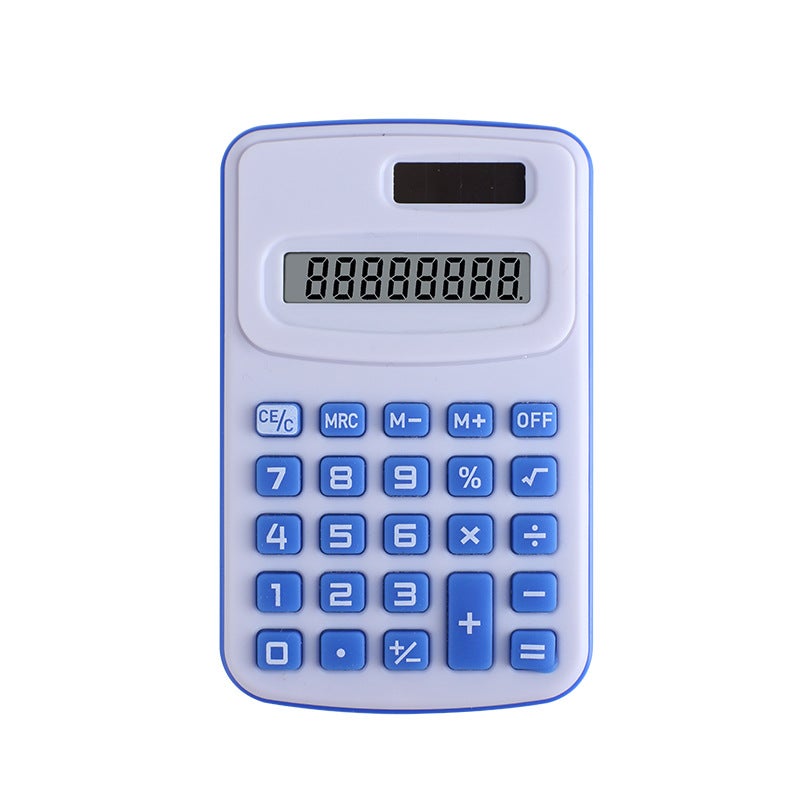 Mini Calculator Pocket 888 Elementary School Calculator Color Computer Advertising Promotional Gift - Image 1